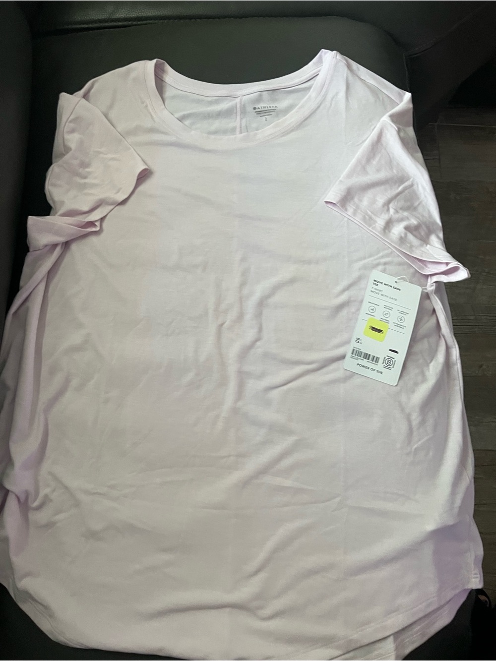 ATHLETA Move With Ease Tee - Light Lavender